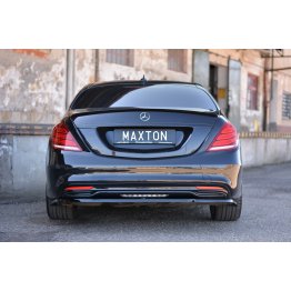 Накладка сплиттер на крышку багажника на Mercedes S W222 AMG-Line